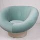 Fauteuil Krokus en velours par Lennart Bender pour Ulferts AB, Suède, 1970