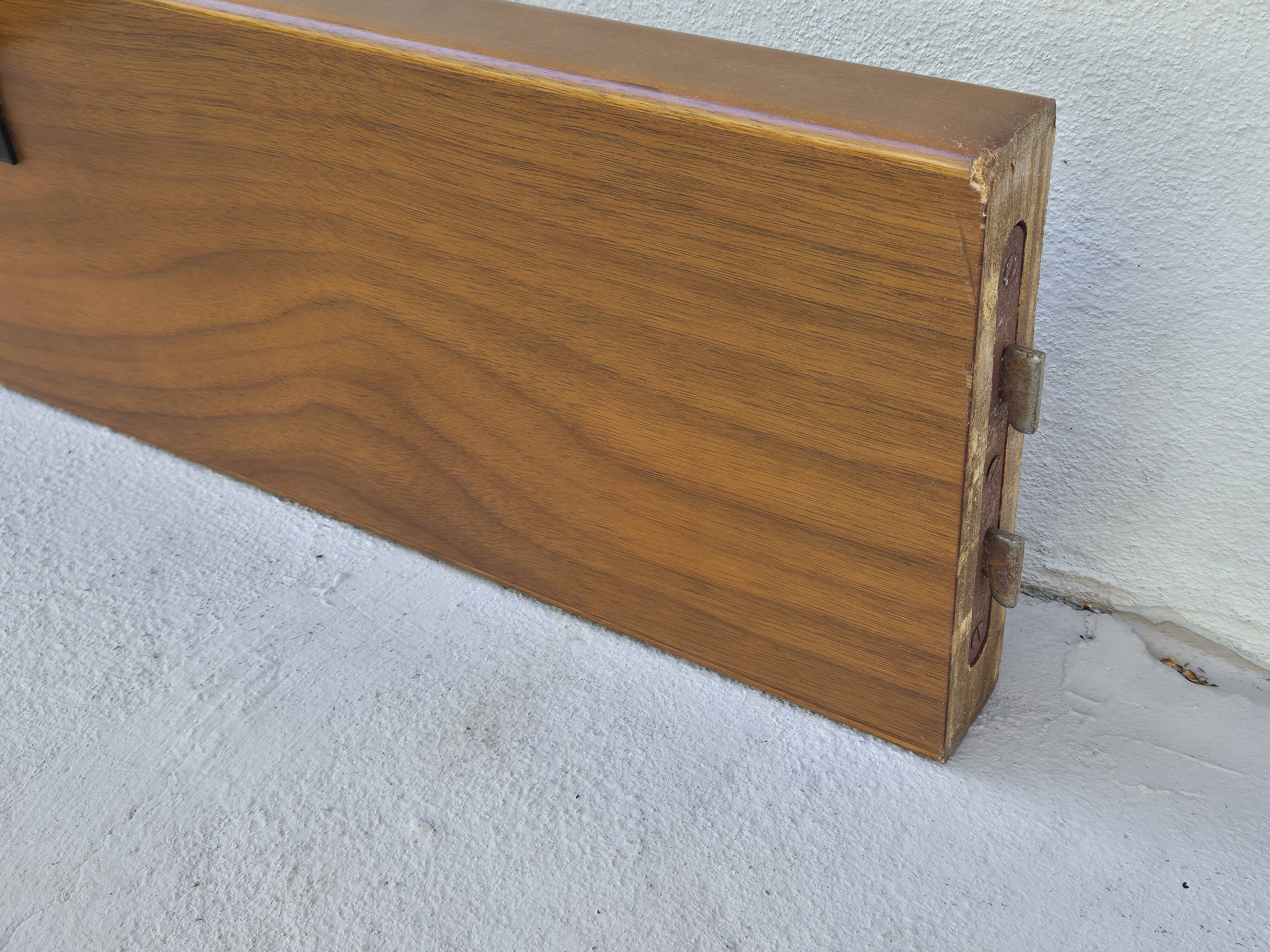 Lit de noyer Stilwood des années 1960