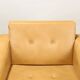 Vintage armchair in faux leather and solid wood, Italy, 1960s