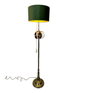 Lampe de sol en laiton - imitation
