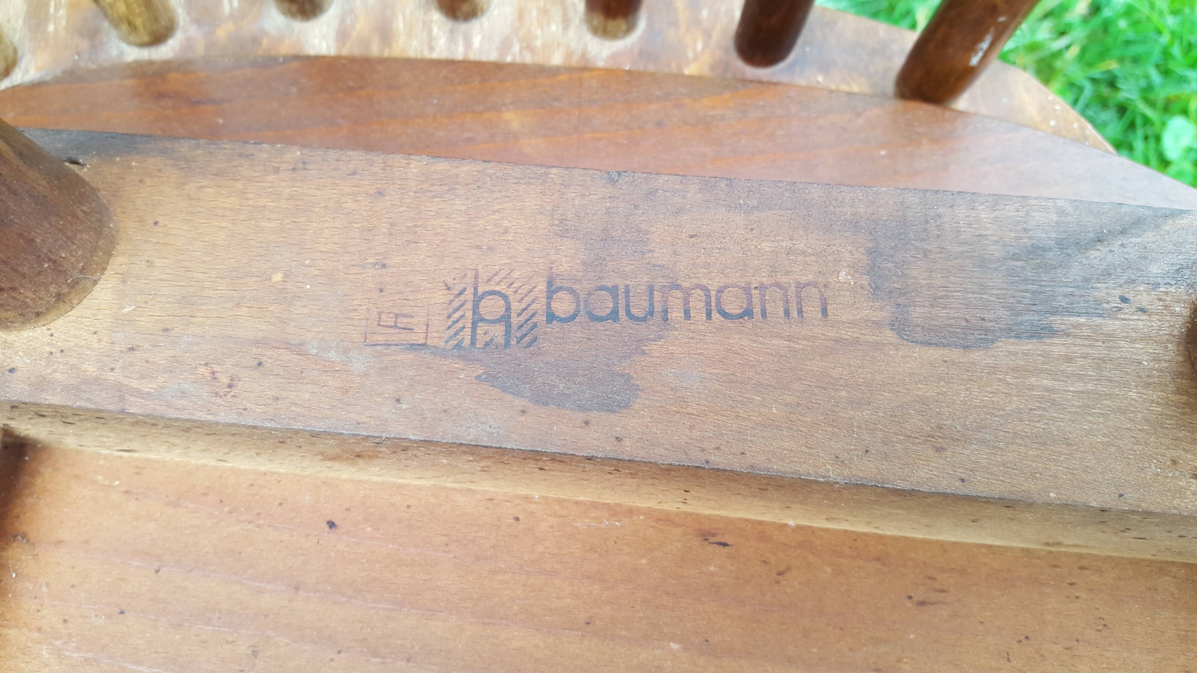 Set of 5 chairs bistro Baumann