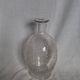 Carafe bottle with a stopper, engraved patterns, Baccarat, Golfe Juan