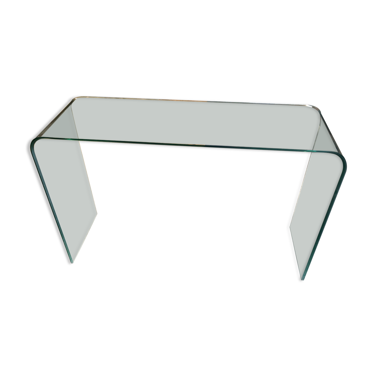 Decorative glass counter