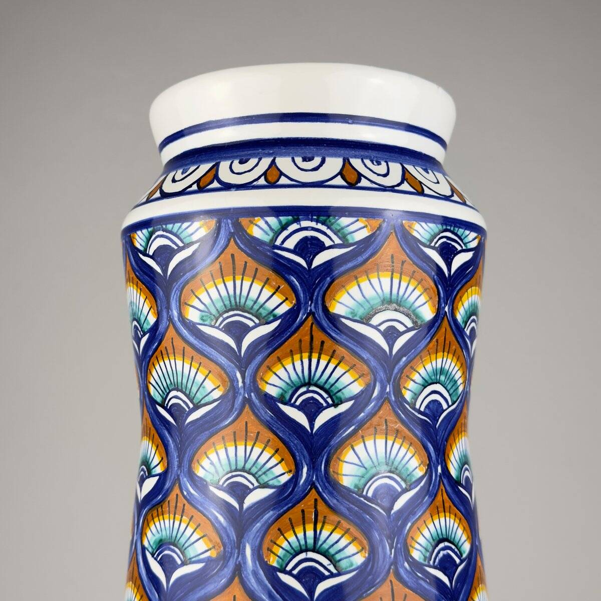 Vintage ceramic vase, Italy, 1971
