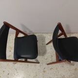 2 vintage folding chairs 50 , 60'S Norquist