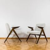Pair of Model 300 177 Bunny Armchairs, 1960s