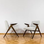 Pair of Model 300 177 Bunny Armchairs, 1960s