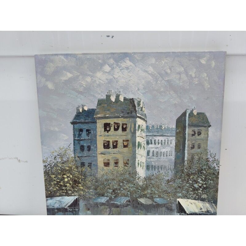 Oil on canvas: Louis Anthony Burnett