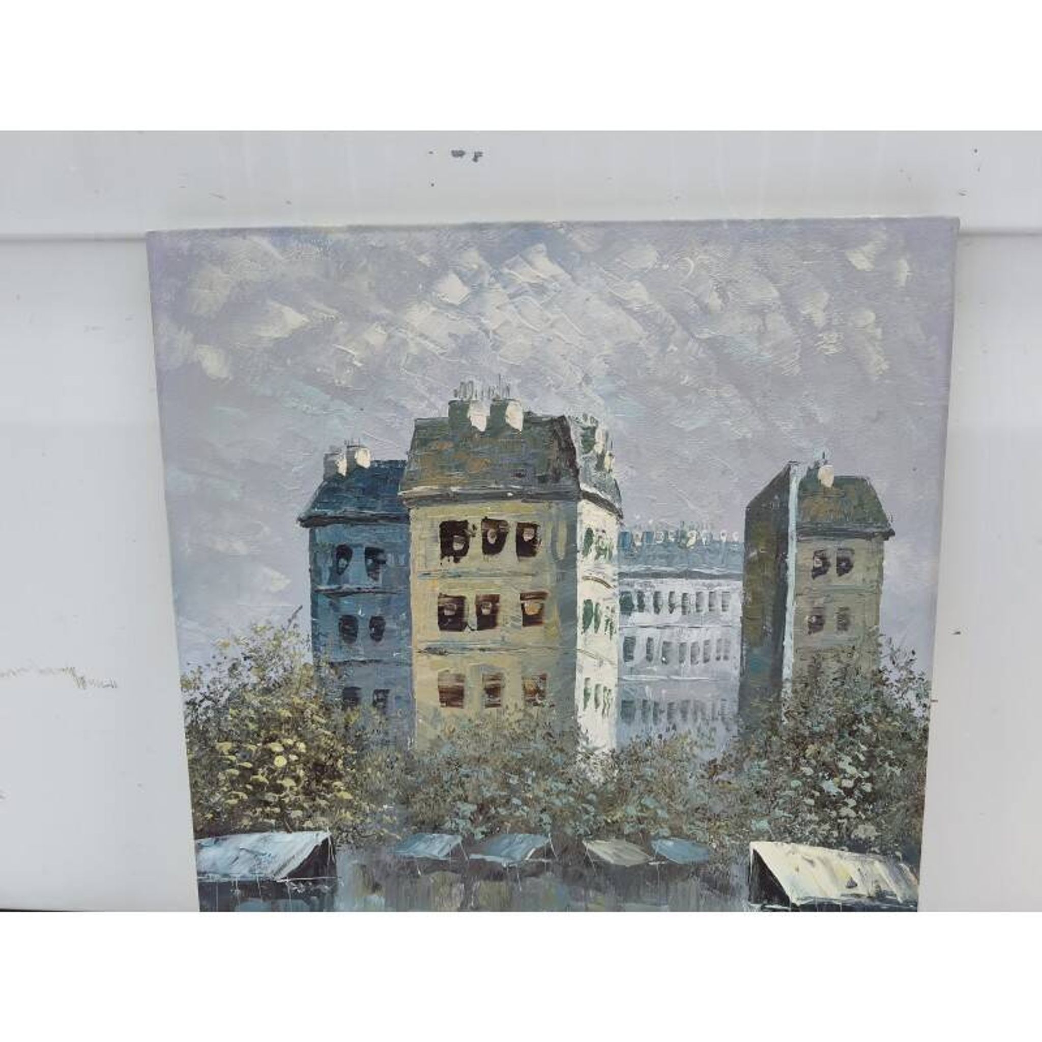 Huile sur toile Louis Anthony Burnett