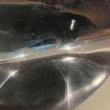 Panton Cantilever Chair in Black Pu by Verner Panton, Germany, 1971