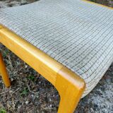 6 chairs in beech and fabrics, very good condition