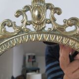 Table psyche, bronze tilting mirror