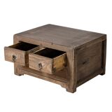 Haibei - Chinese bedside table in ancient elm no. 2