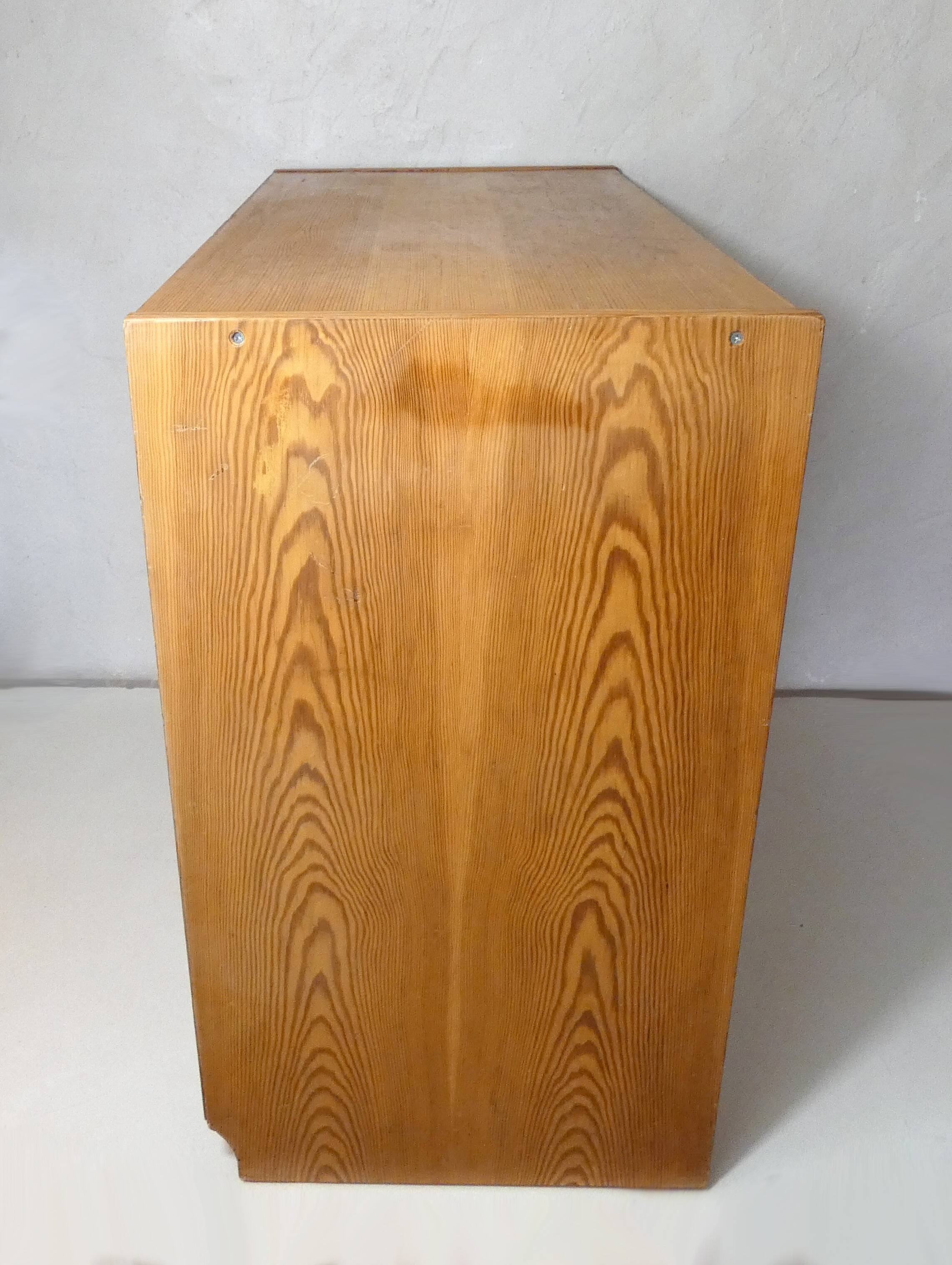 old vintage wooden chest of drawers GDR