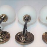 1950 Lunel articulated torchiere wall lights