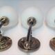 Appliques torchères articulées 1950 Lunel