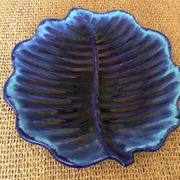 Plat barbotine Vallauris