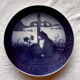 1970 Christmas plate in porcelain from Royal Copenhagen
