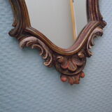 Mirror with wood frame - 70s - Belgium