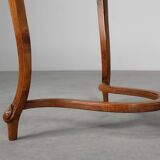 Late 19th‑century Walnut side table in the Louis XV style, France