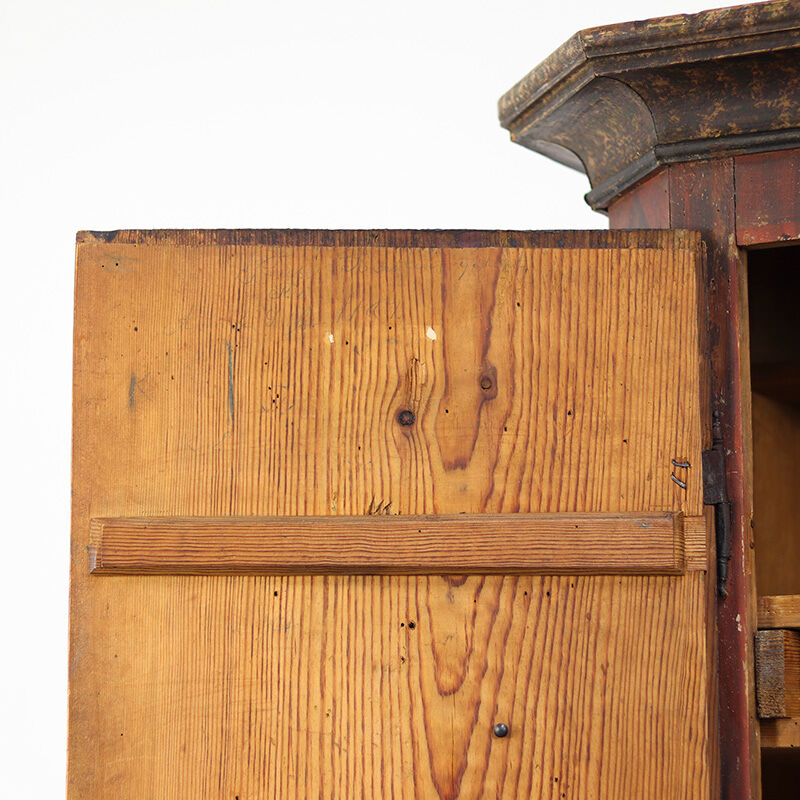 Cabinet de mariée peint d'art populaire, 1845