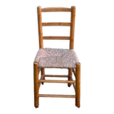 Provencal chair seated straw