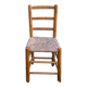 Chaise provençale assise paille