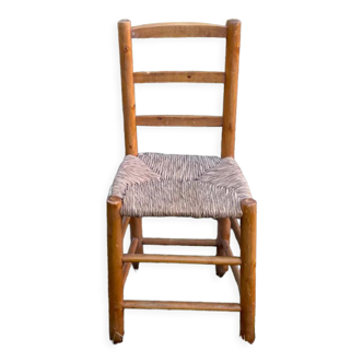 Provencal chair seated straw