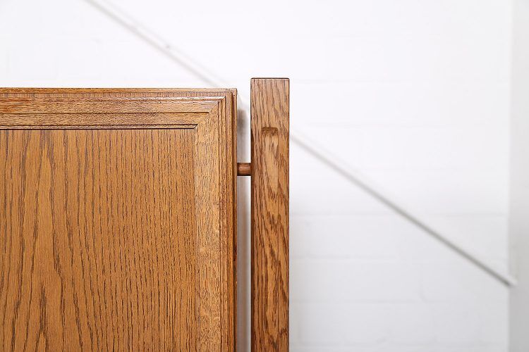 Vintage 60's German oak sideboard