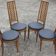Ensemble de 4 chaises , Jasienica fin des années 60