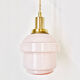 Pastel pink wall lamp