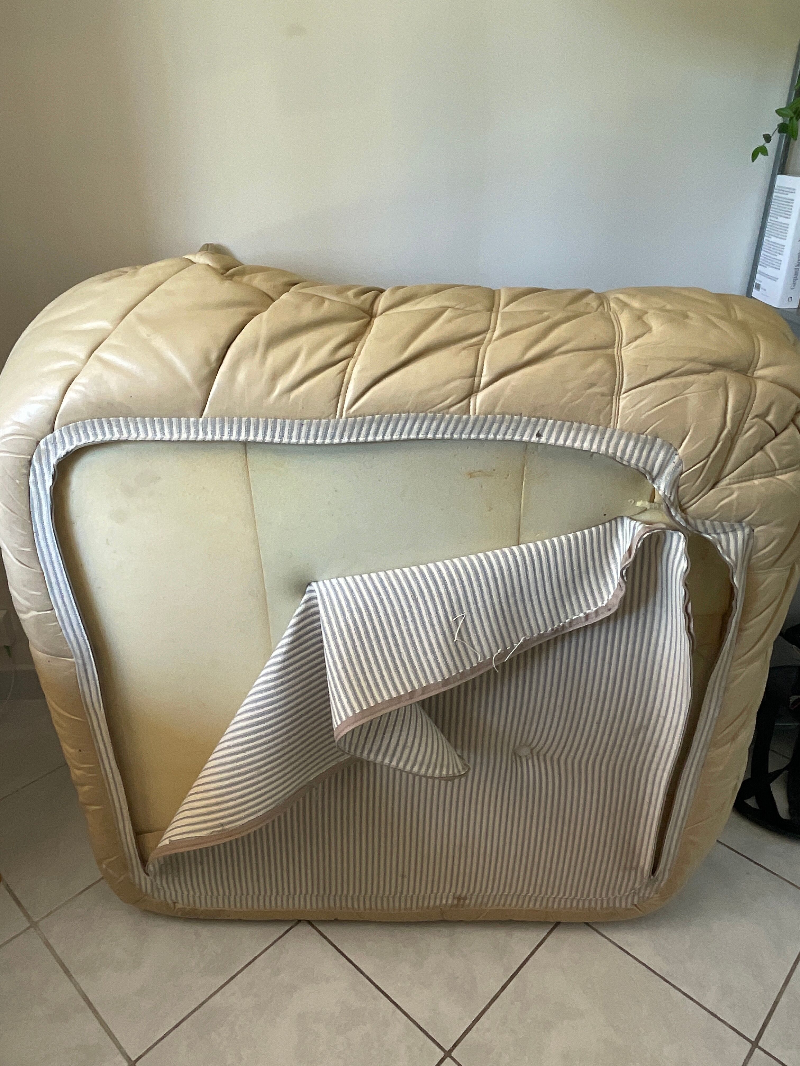 Togo corner armchair by Michel Ducaroy