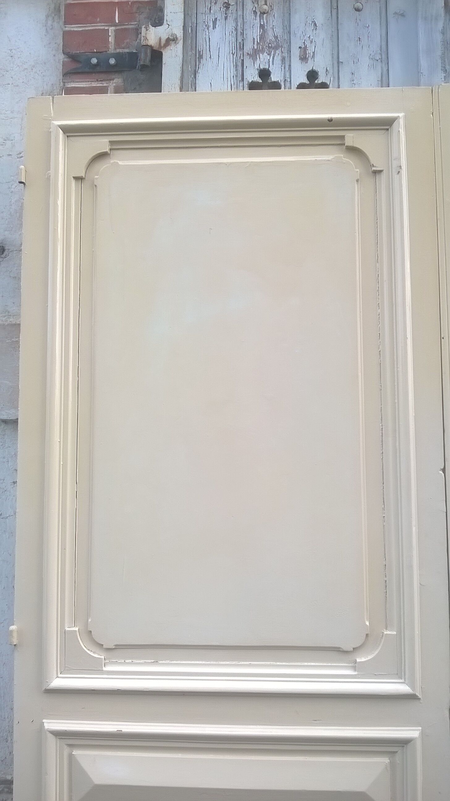 Old Haussmann double doors