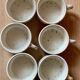 6 tasses à café en grès Salins, 1970