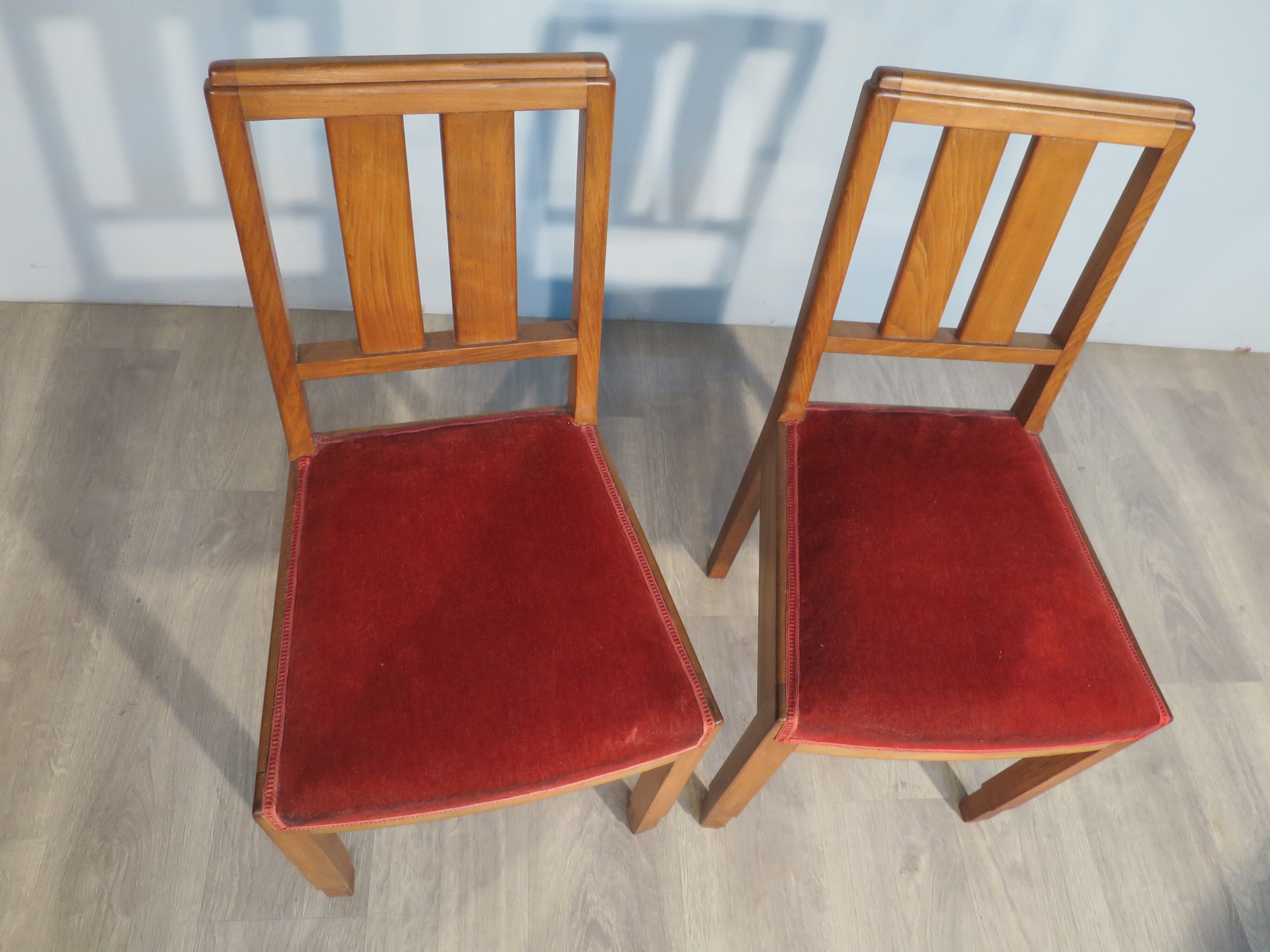 Pair of art deco chairs