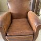 2 vintage club armchairs