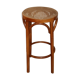 Tabouret bois canné 655mm