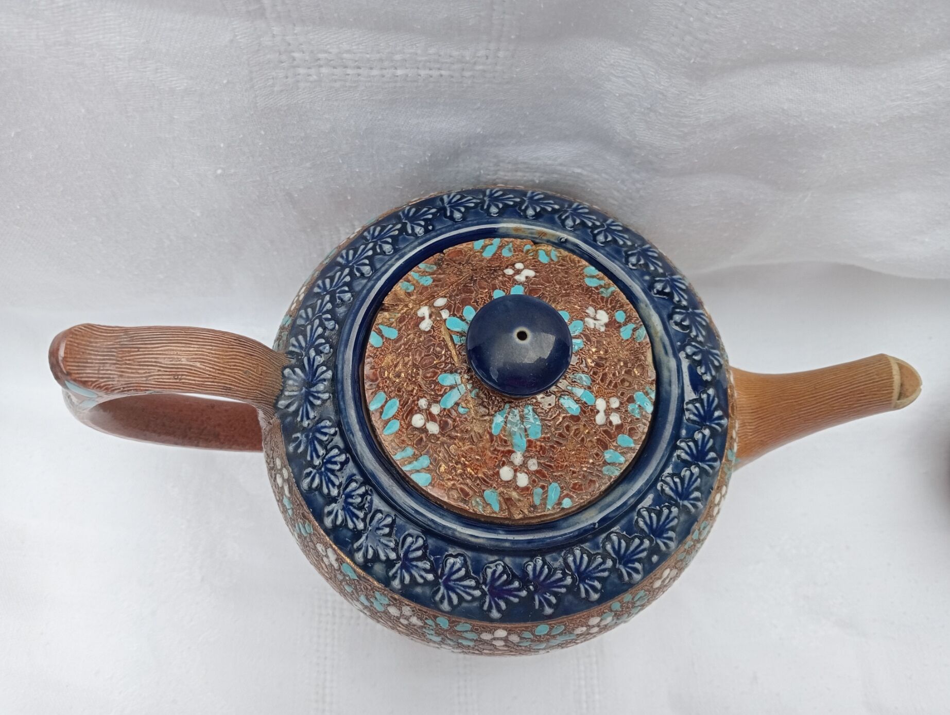 Doulton Slater's Teapot and Creamer