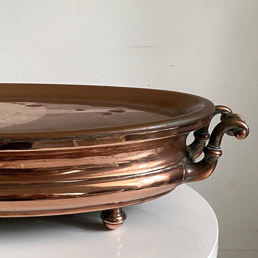 Copper Dish Warmer