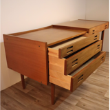 Scandinavian teak desk 1960