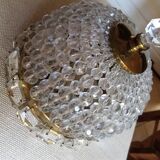 Ceiling light with tassels