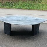 70s marble coffee table