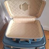 Air France vintage flight attendant nesting suitcase set