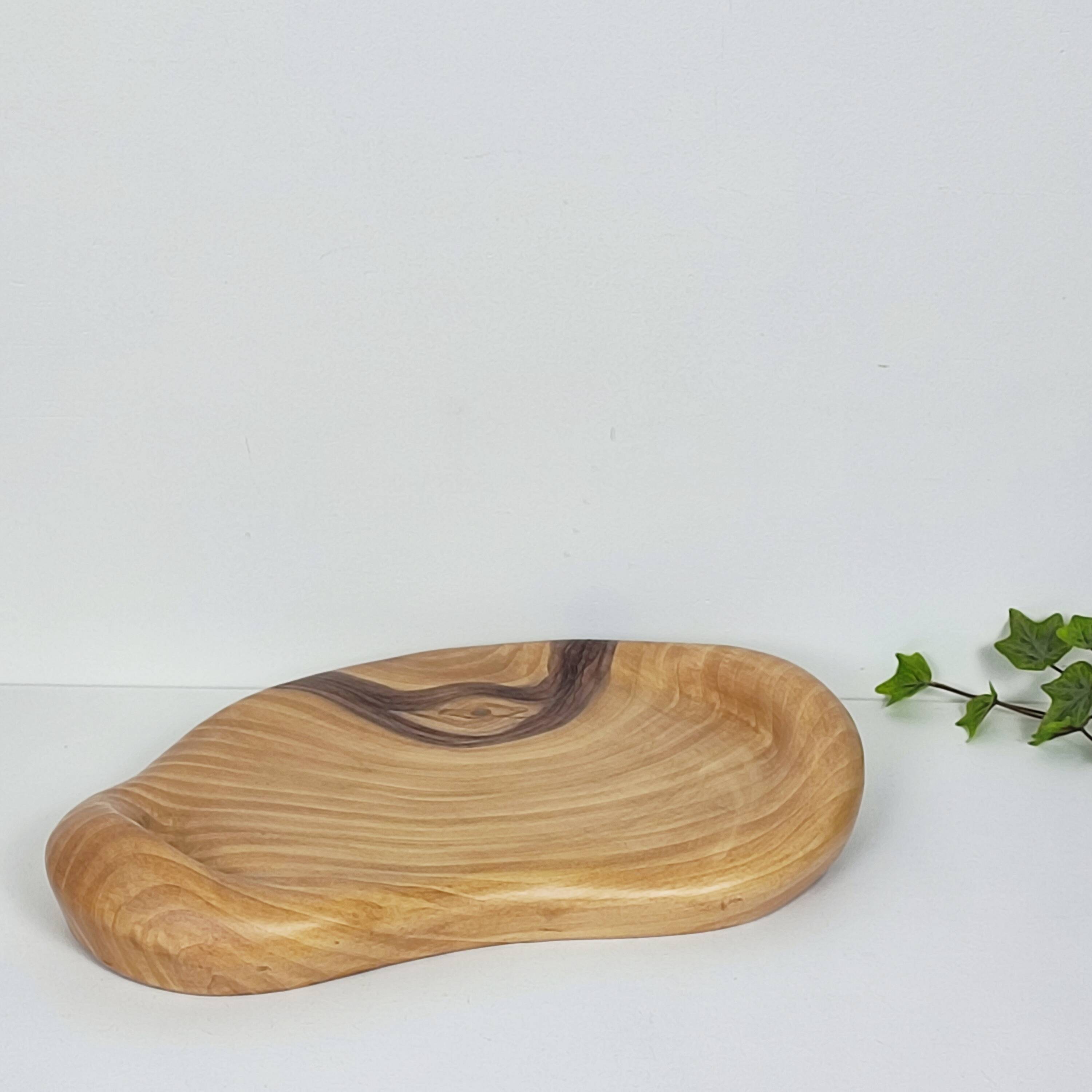 "Faux wood" dish Vallauris 60'