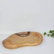 "Faux wood" dish Vallauris 60'