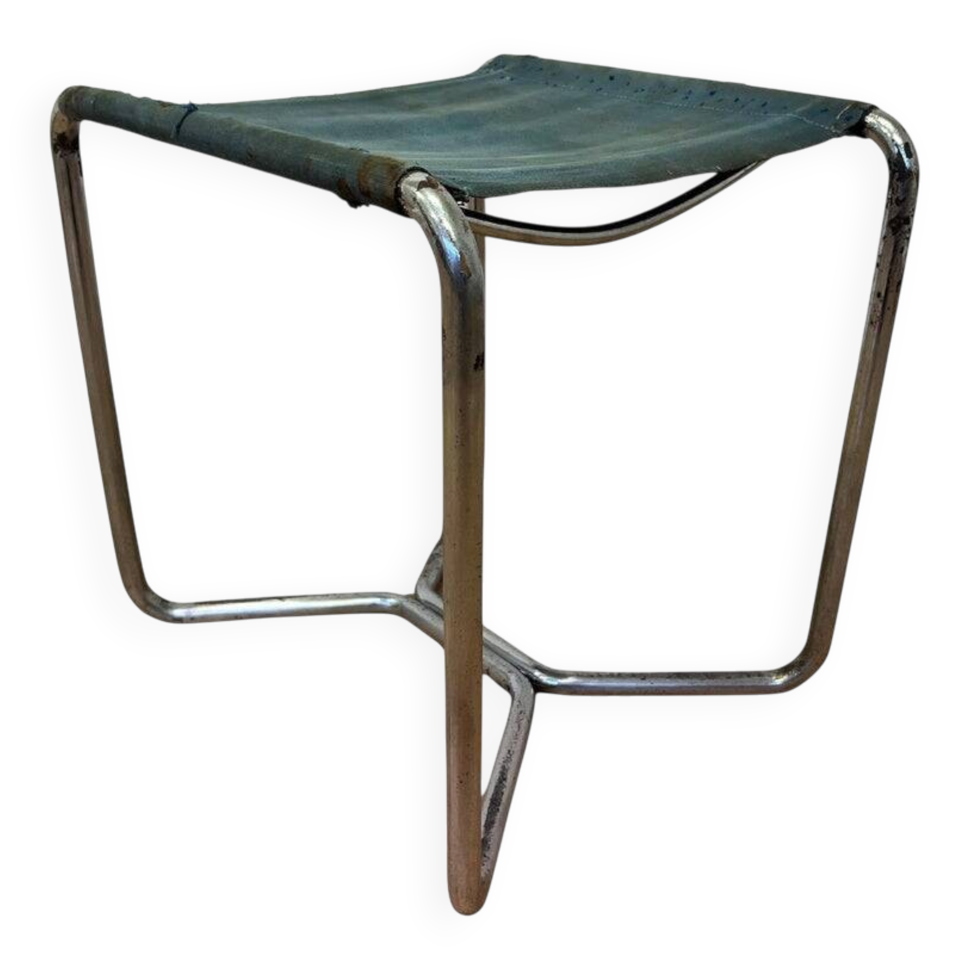 Tabouret Bauhaus Chrome Thonet B8 par Marcel Breuer, 1930