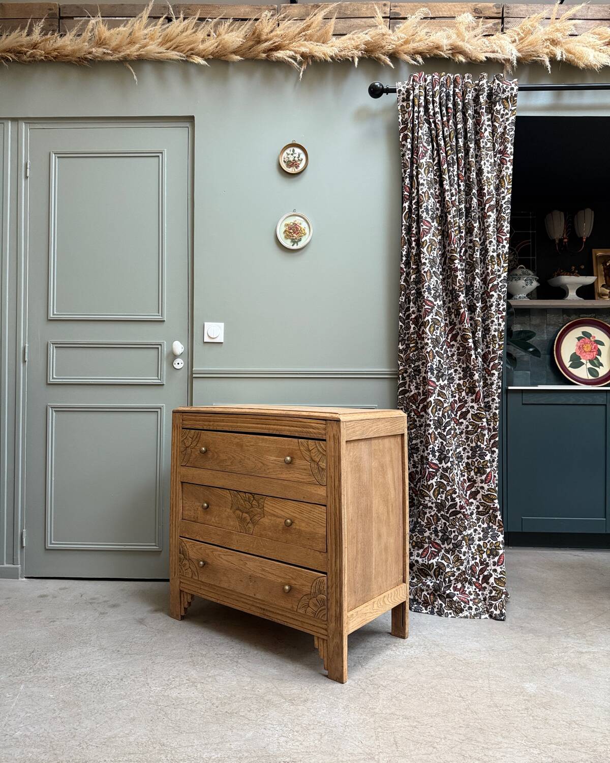 Art Deco chest of drawers (restored)