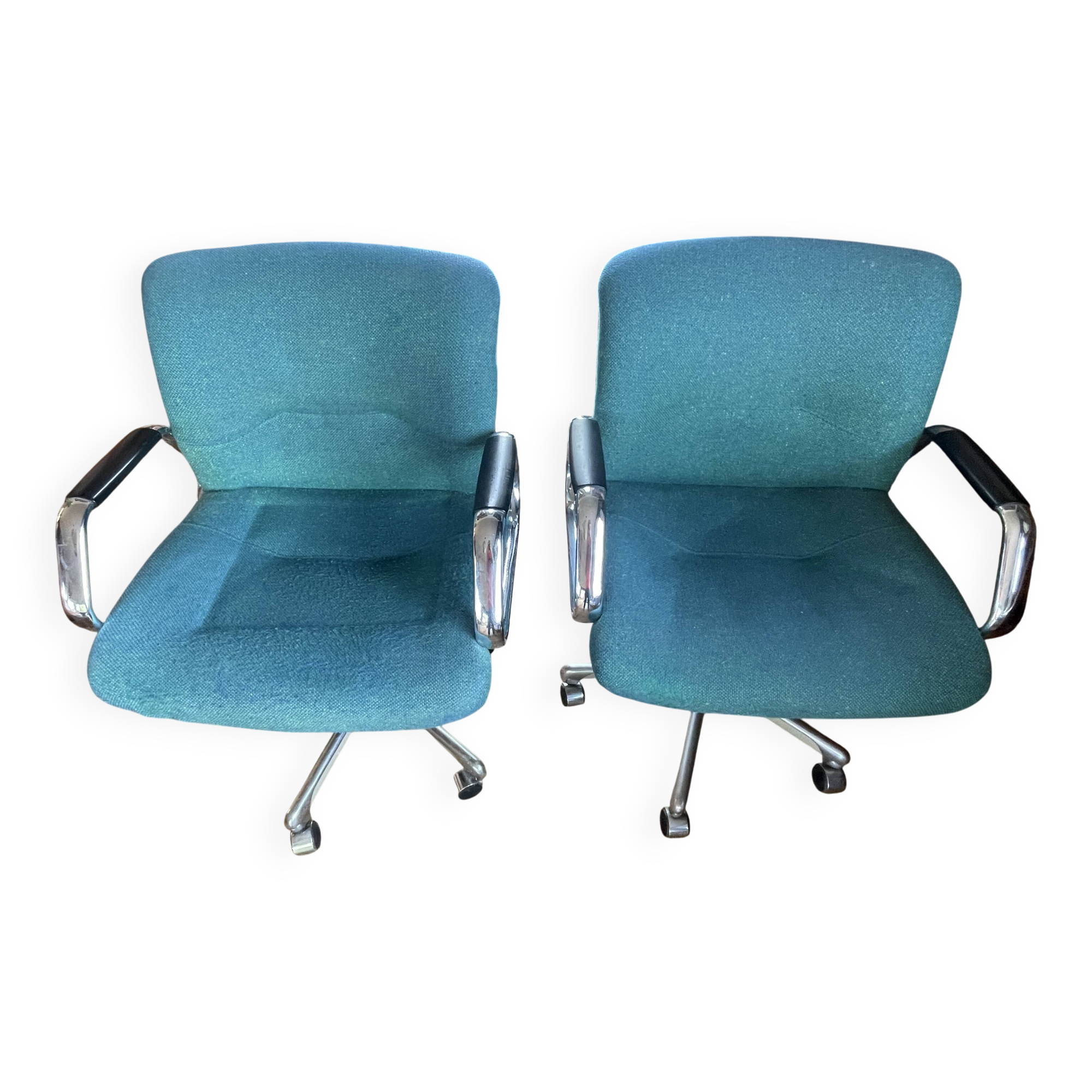 2 fauteuils de bureau Steelcase