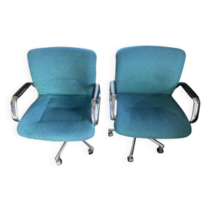 2 fauteuils de bureau