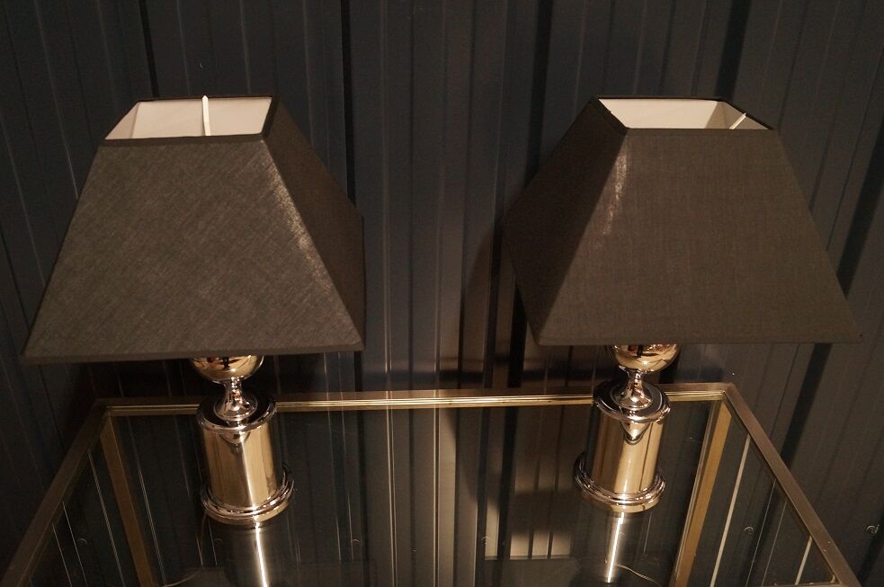 Paire de lampe design 1970